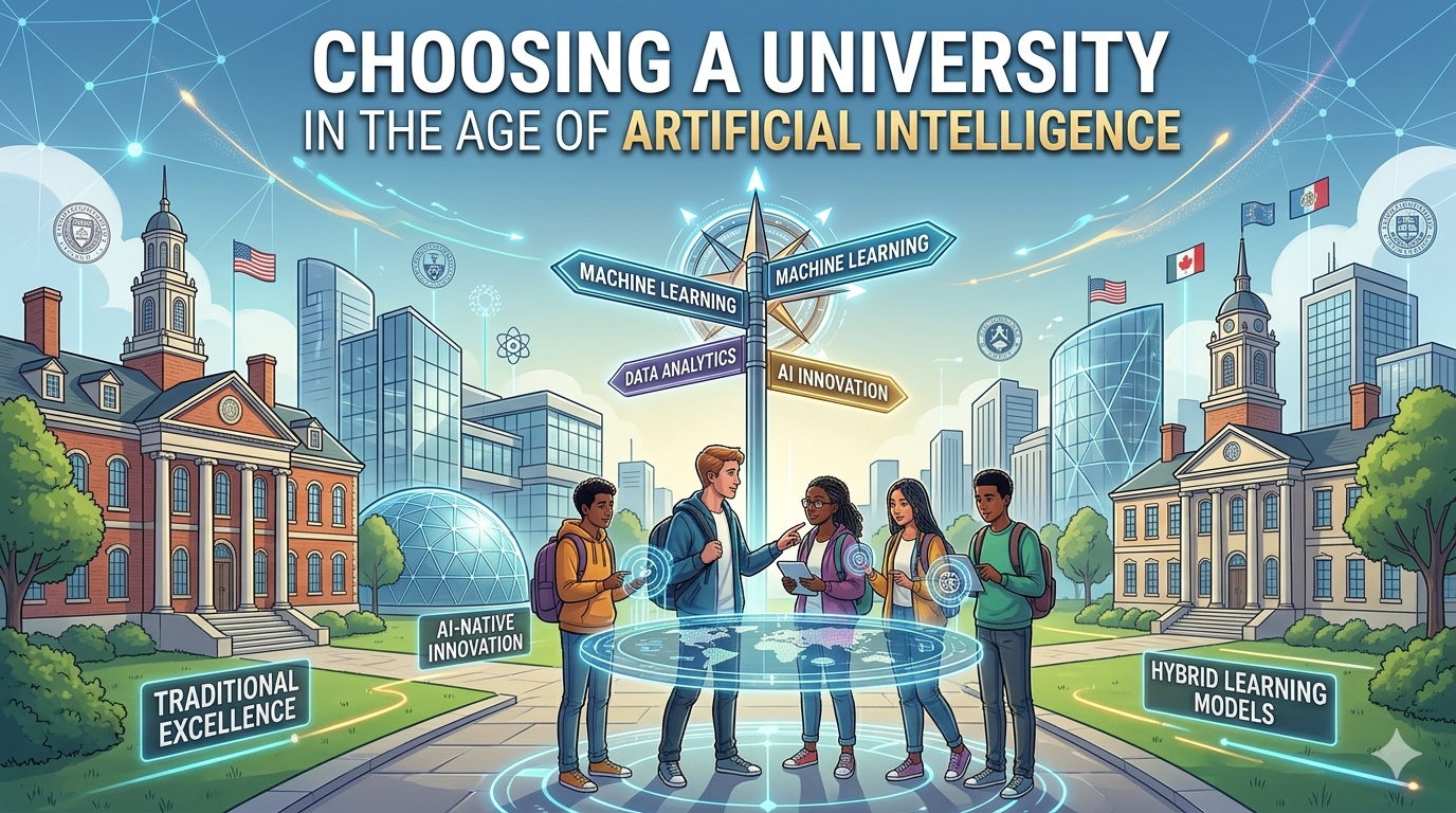 Choosing a University in the Age of Artificial Intelligence